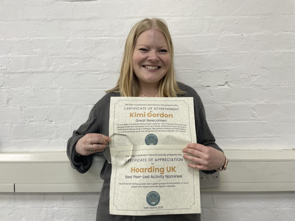 Kimi Gordon Achievement Award April 2022