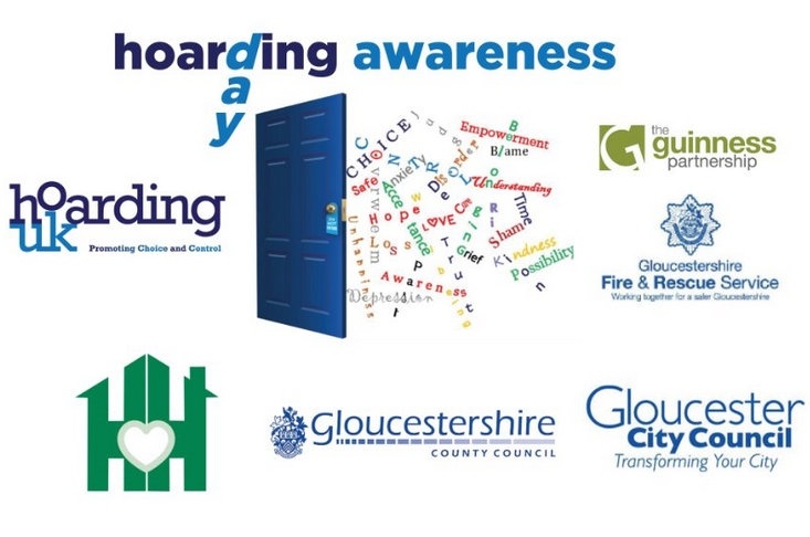Hoarding Awareness image of partnerships in Gloucestershire