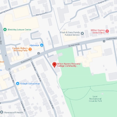 Map of Milton Keynes SG