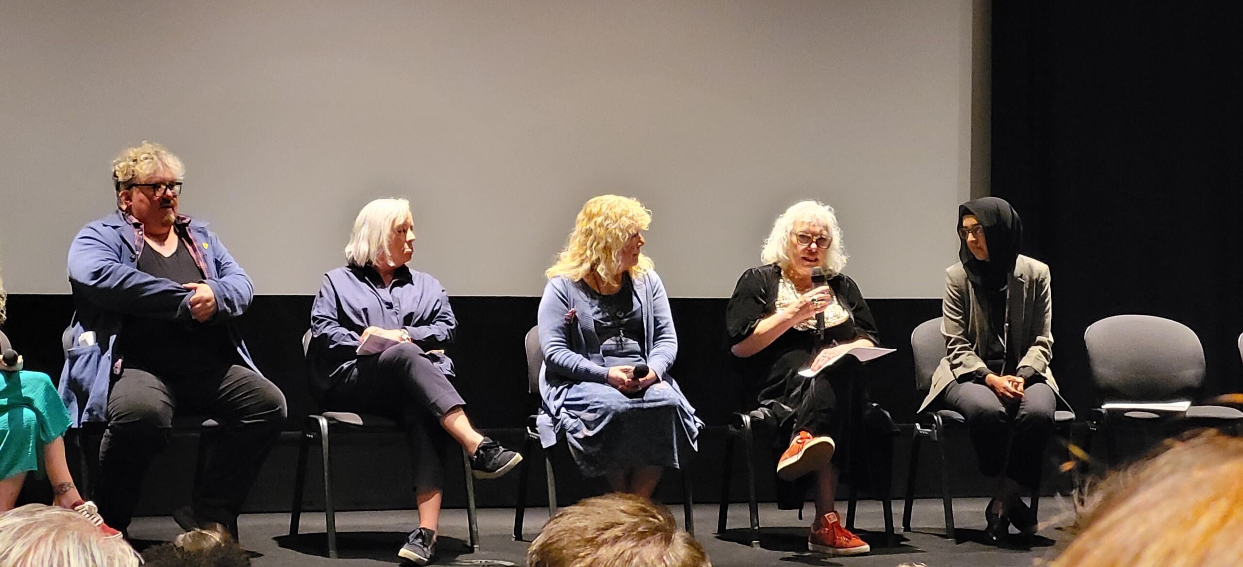 Image of a panel of women