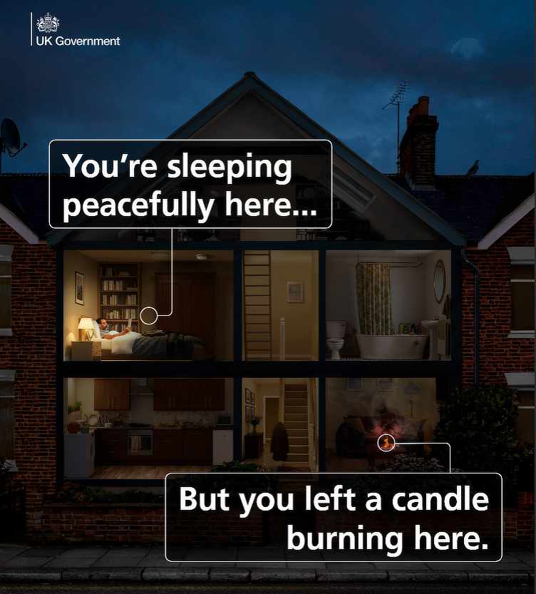 firekills National Fire Campaign poster